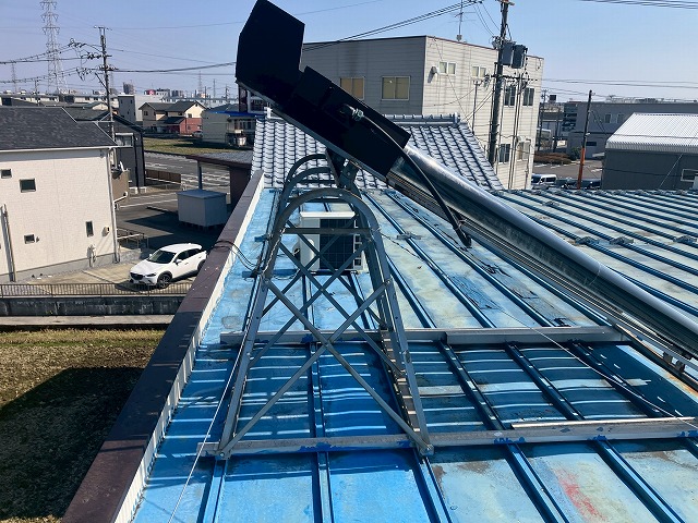 劣化が進んだ屋根